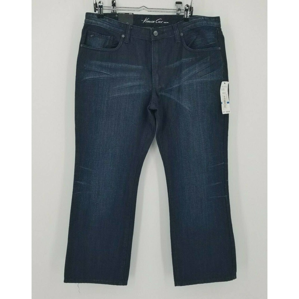 Kenneth Cole Boot Cut Relaxed Denim Jean 36x30